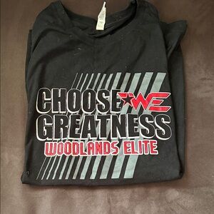 "Choose Greatness" Black Short Sleeve Tee